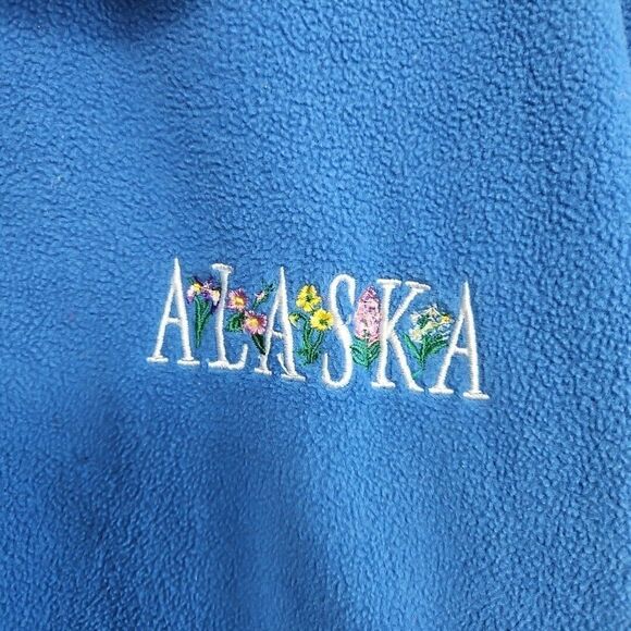 Polar Sportswear Vest Men's XL Blue Men's Fleece Full Zip Alaska - Picture 2 of 8